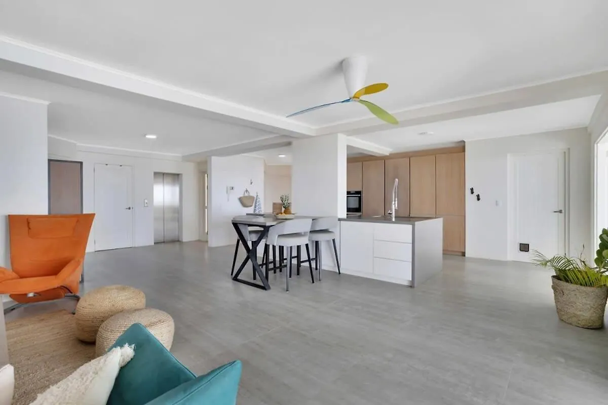 Playa Lechi Penthouse With Full Ocean View Apartment Bonaire, Saint Eustatius and Saba