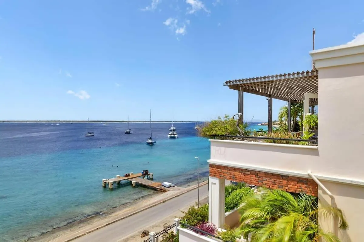 Playa Lechi Penthouse With Full Ocean View Apartment Bonaire, Saint Eustatius and Saba